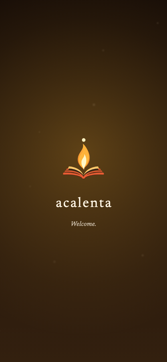 Acalenta — your space with God, every day