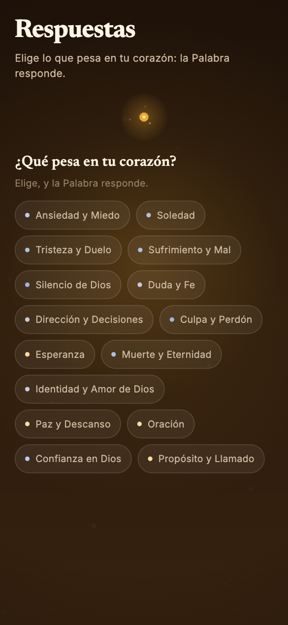 Respuestas — entrega lo que pesa